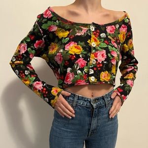 Vintage 80s Bongo top